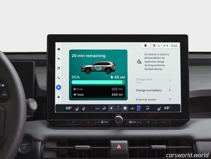Новая переработка информационно‑развлекательной системы RAV4 от Toyota меняет больше, чем вы могли ожидать | Carscoops